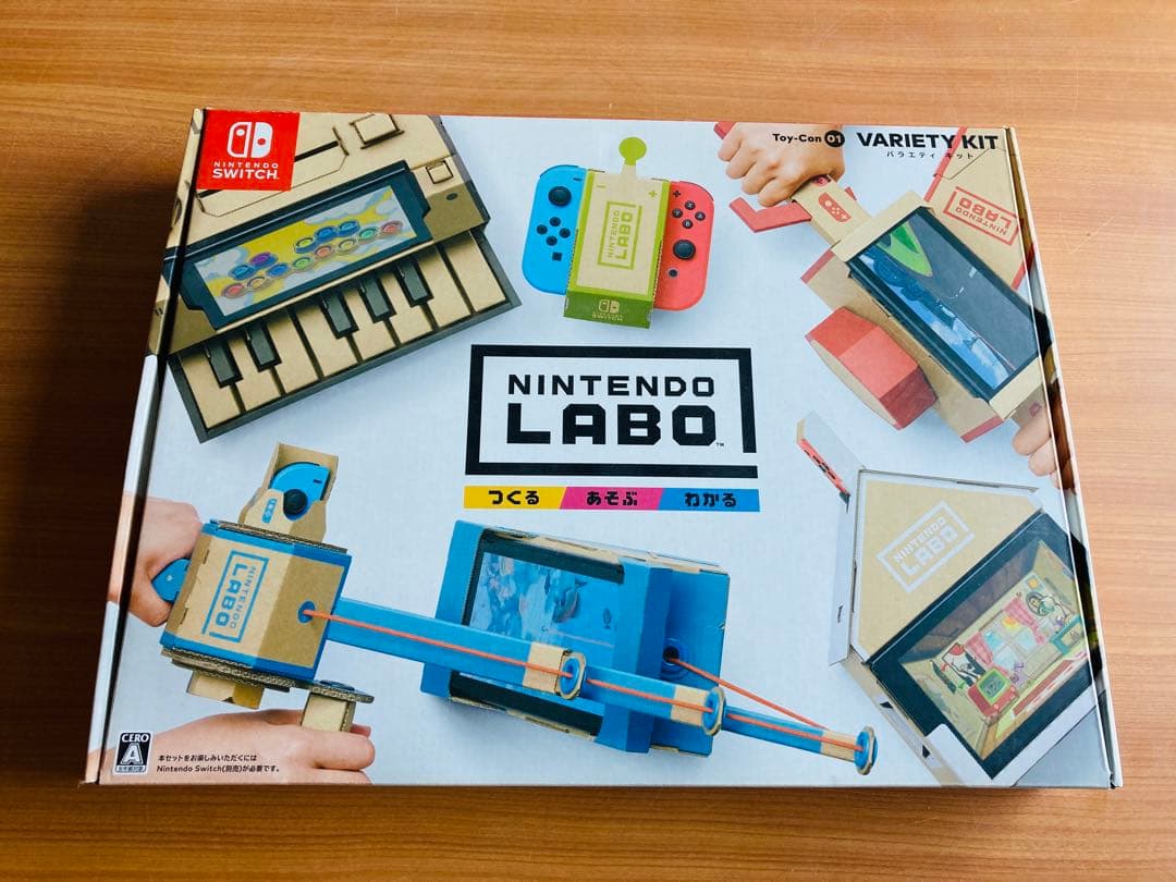 開封のみ 未使用Nintendo Labo Toy-Con 01 + 03セット