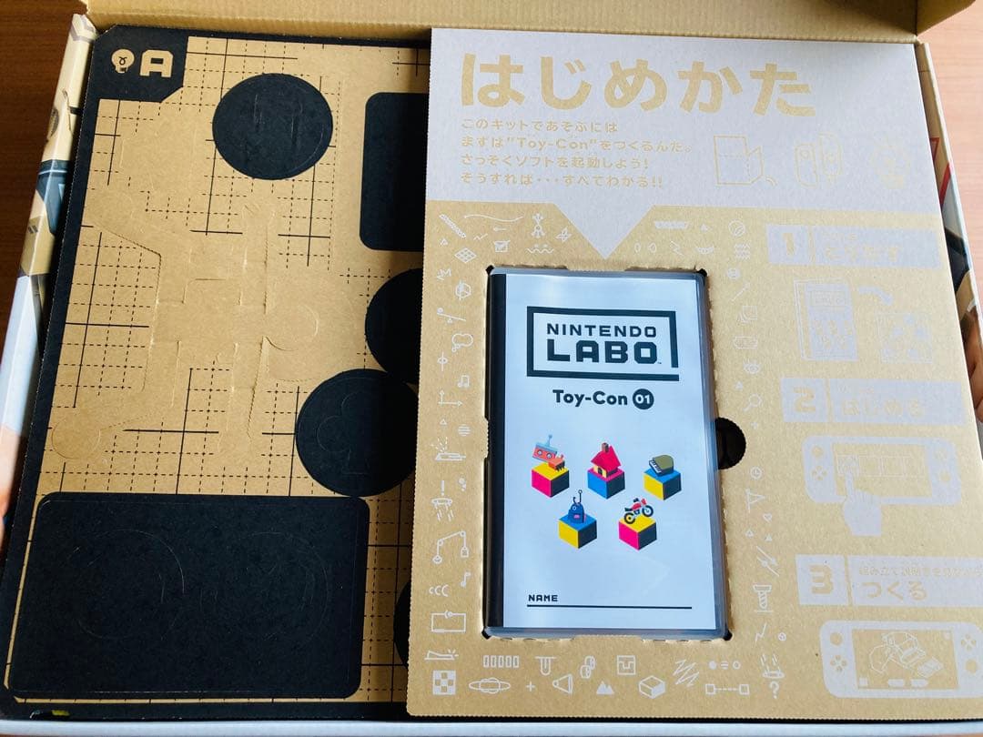 開封のみ 未使用Nintendo Labo Toy-Con 01 + 03セット