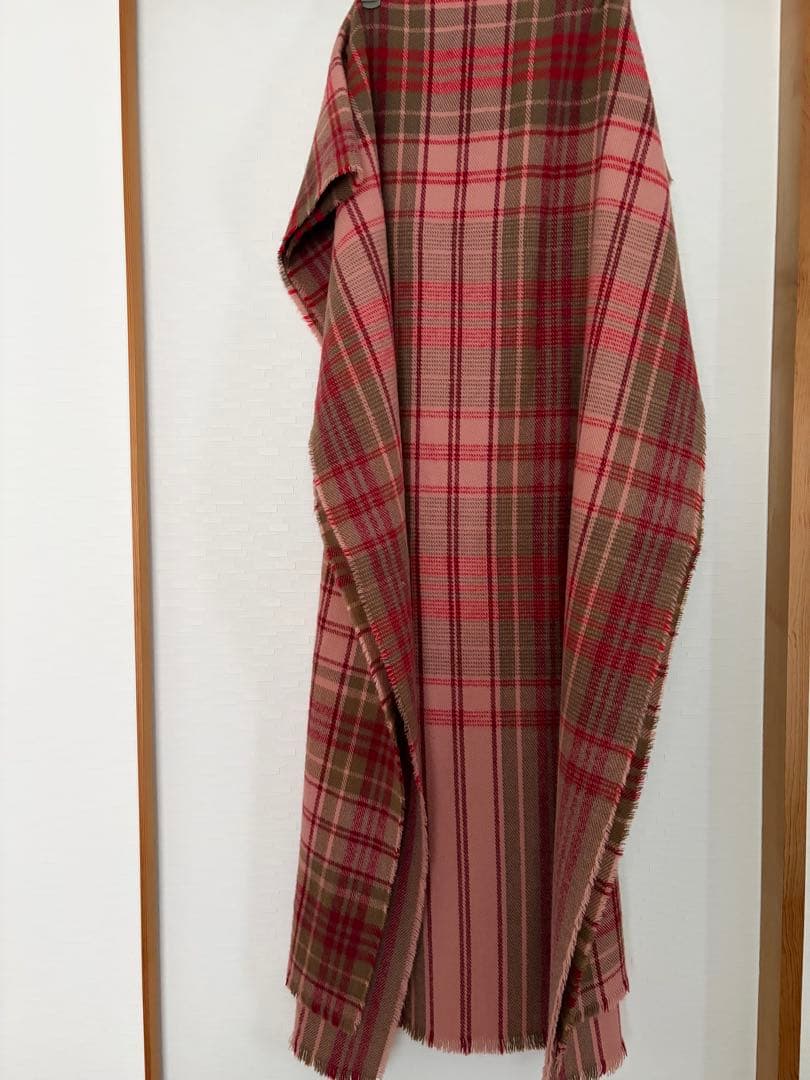 Acne Studios ウール100% チェック柄マフラー