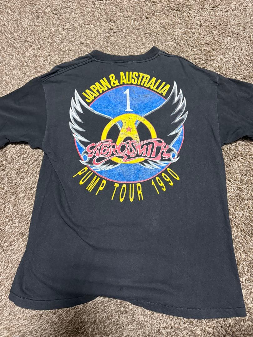 B*b様 90s エアロスミス PUMP TOUR Tシャツ BROCKUM ブ