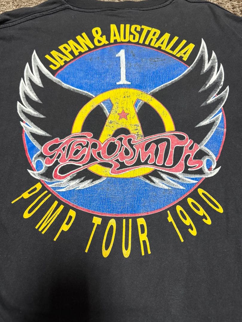 B*b様 90s エアロスミス PUMP TOUR Tシャツ BROCKUM ブ