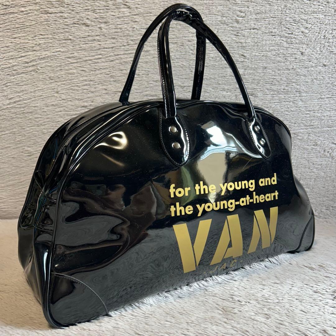 t*u様 VAN JACKET ヴァン ヂャケット　ボストンバッグ　エナメルボス