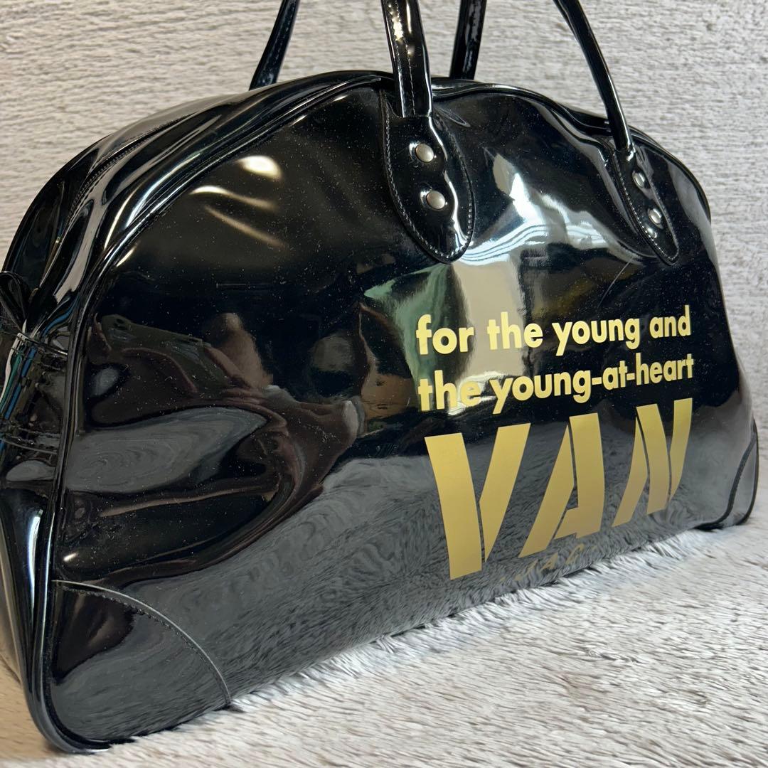 t*u様 VAN JACKET ヴァン ヂャケット　ボストンバッグ　エナメルボス