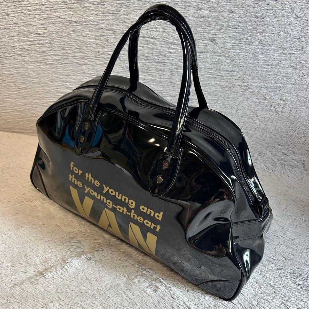 t*u様 VAN JACKET ヴァン ヂャケット　ボストンバッグ　エナメルボス