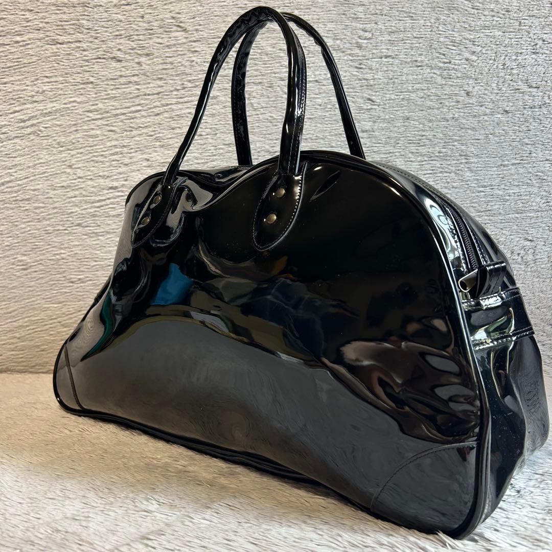t*u様 VAN JACKET ヴァン ヂャケット　ボストンバッグ　エナメルボス
