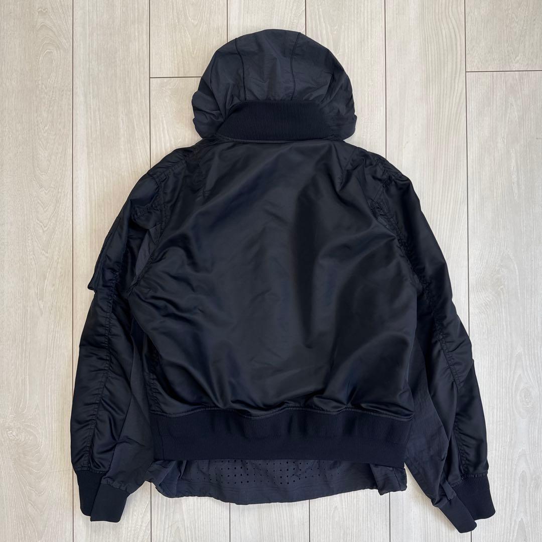 NIKE × sacai ドッキング ボンバー ジャケット メンズ レディース