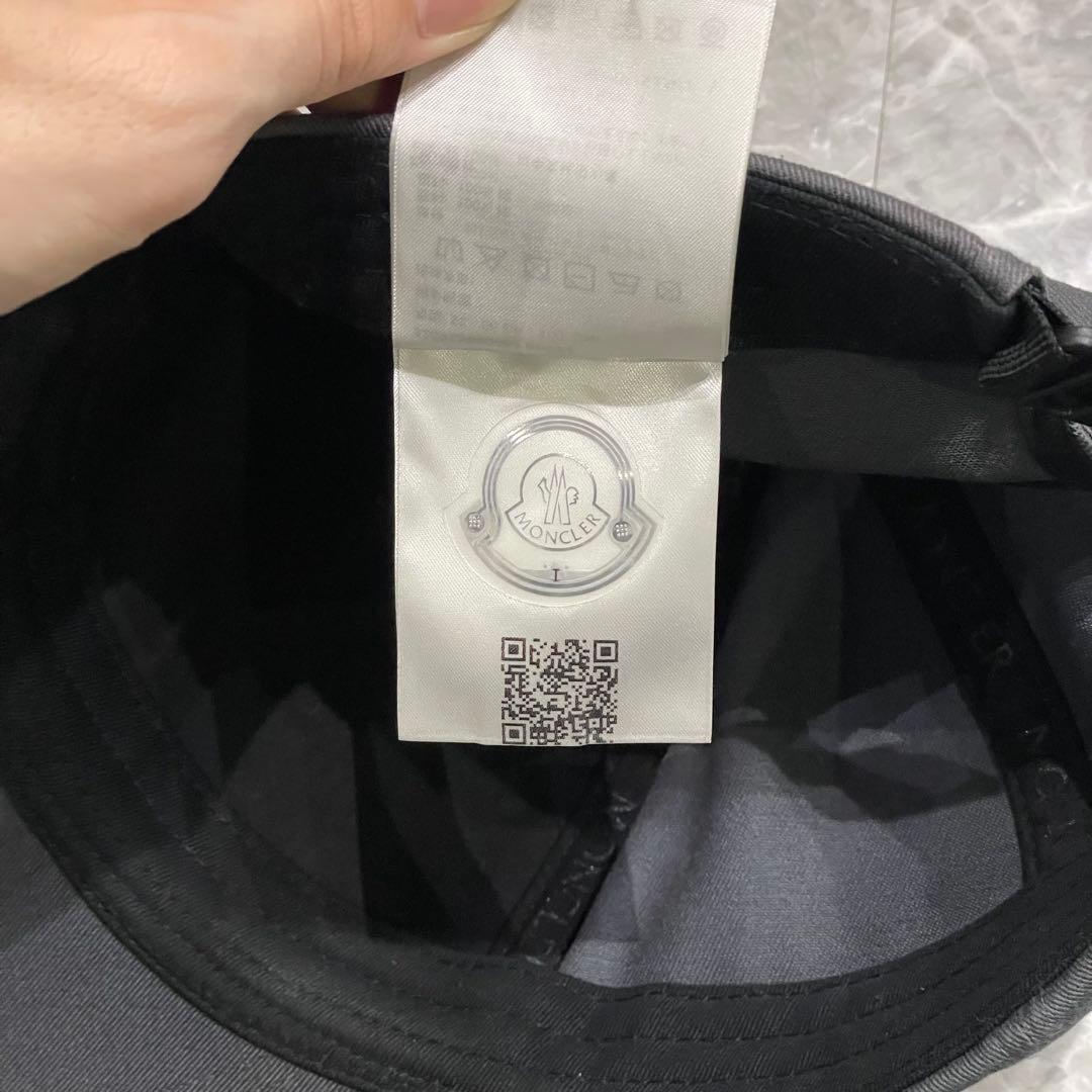 MONCLER モンクレール グレー ベースボールキャップ