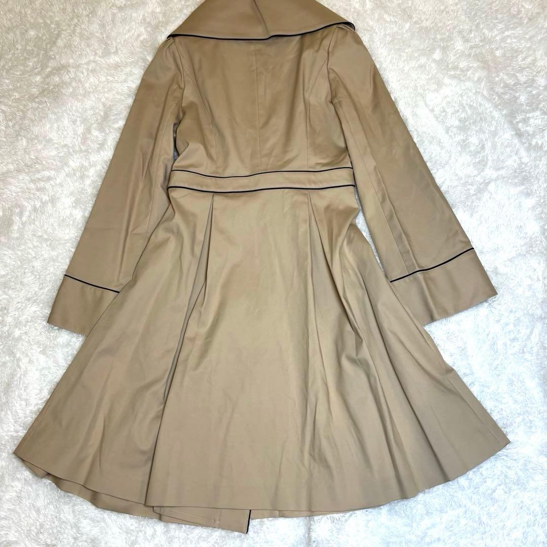 【美品】COTOO トレンチコート　スプリングコート リボンベルト38