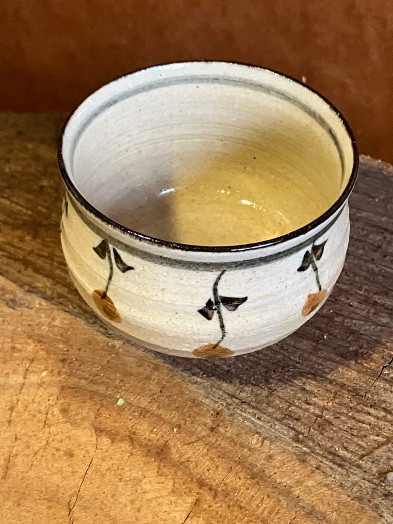 絵唐津　美濃　湯呑み　茶碗