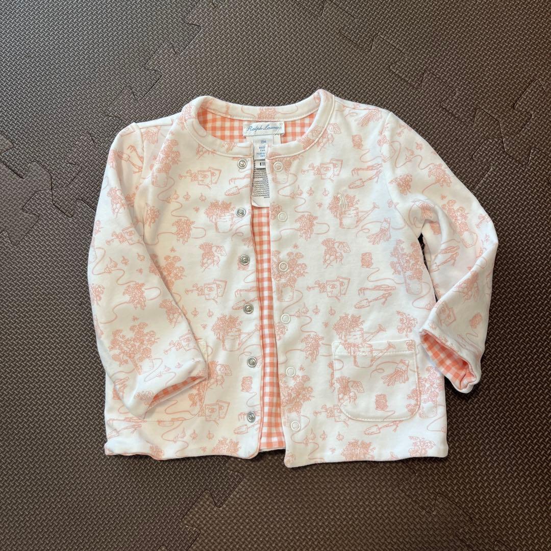Ralph Lauren リバーシブル カーディガン18m ワンピース 12M
