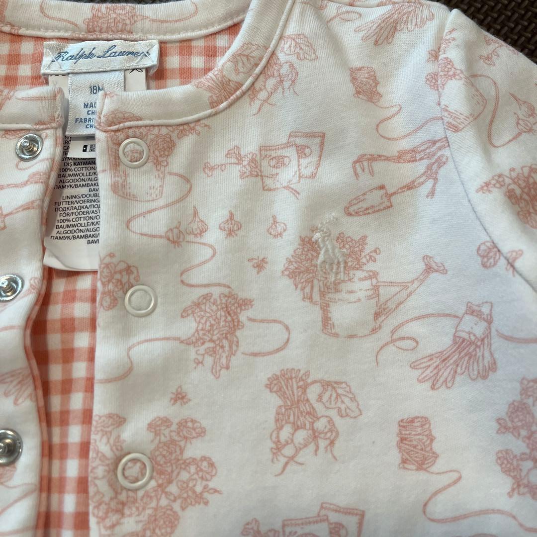 Ralph Lauren リバーシブル カーディガン18m ワンピース 12M