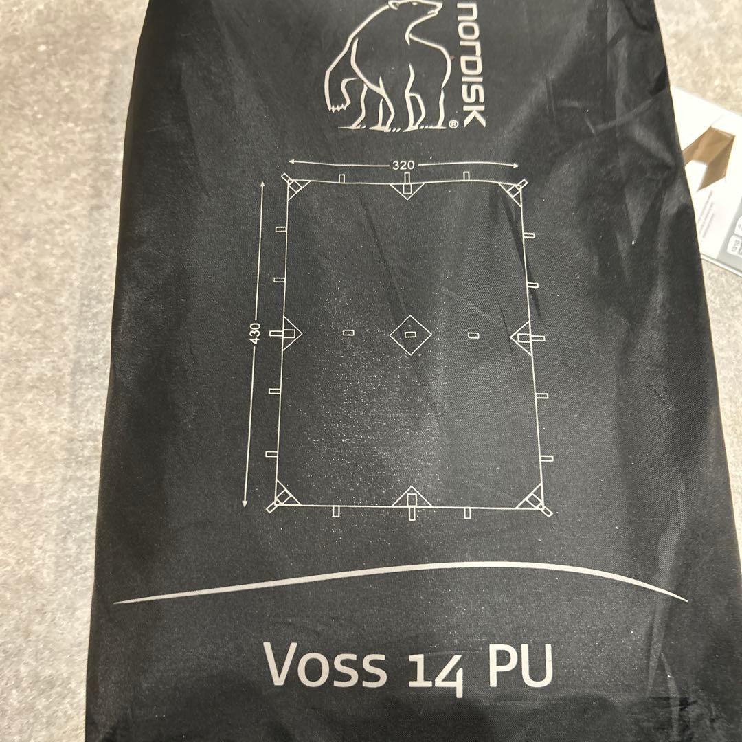 Nordisk Voss 14 PU タープ（ダークオリーブカラー）