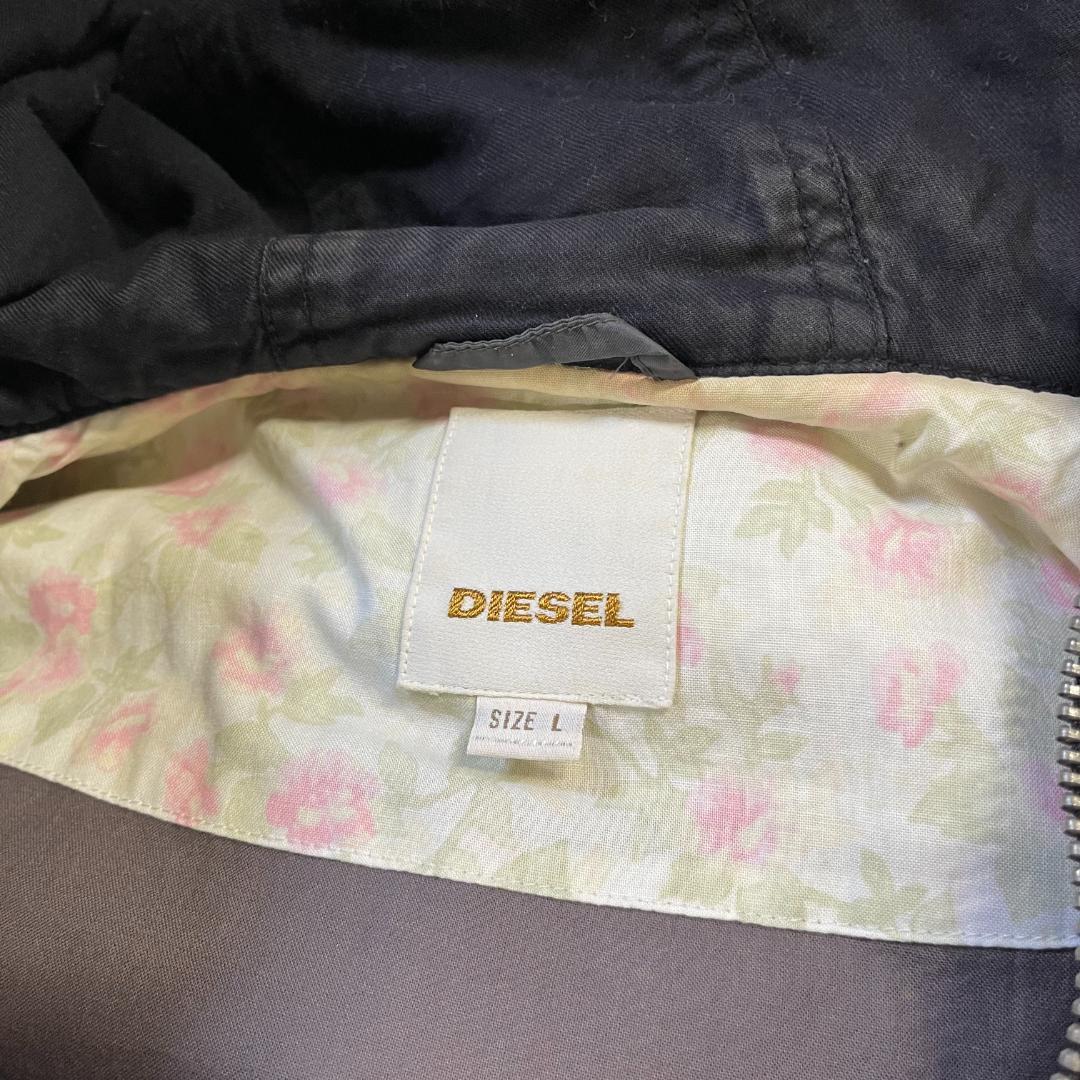 DIESEL ディーゼル N2B フライトジャケット L ブラック 金タグ