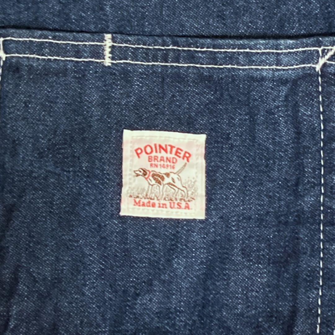 ポインターブランド デニムカバーオール XS USA製 90s