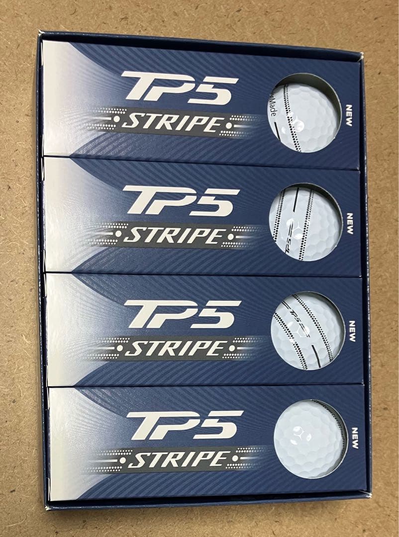 TaylorMade TP5 STRIPE ゴルフボール 12個入り