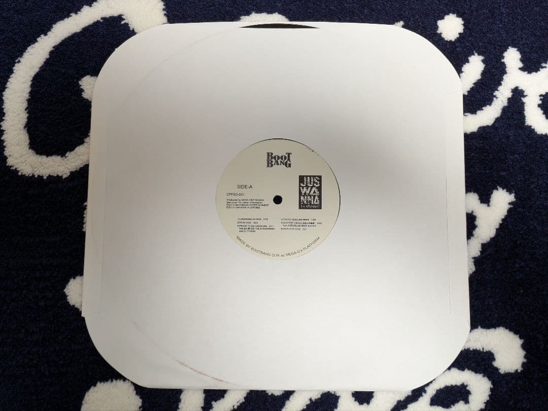 MEGA-G「JUSWANNA IS DEAD」LP レコード 仙人掌