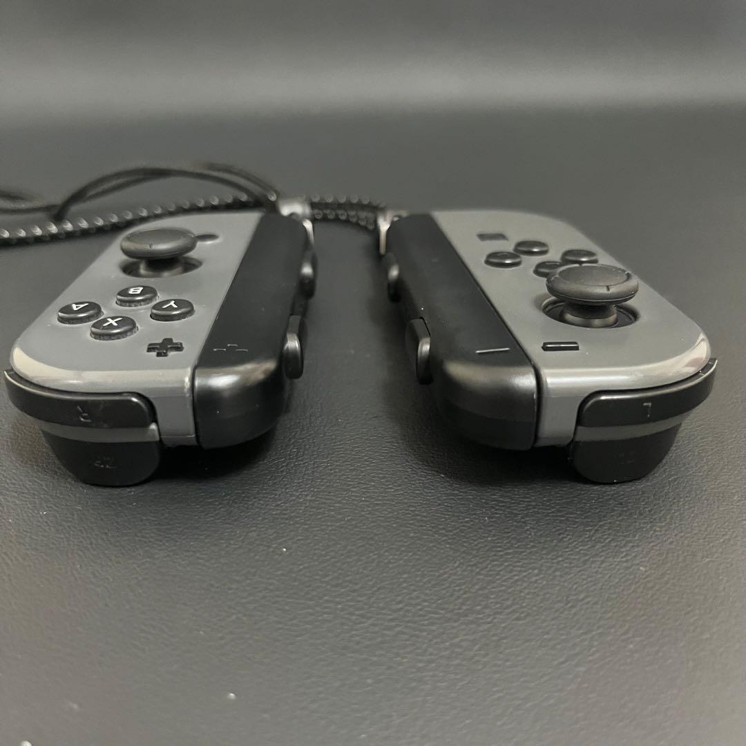 【新品スティック交換済/バッテリー強化版】Switch 本体 グレー　任天堂