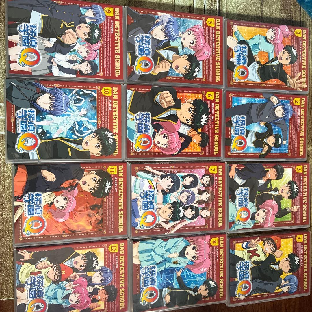 アニメ　探偵学園Q DVD 全12巻セット
