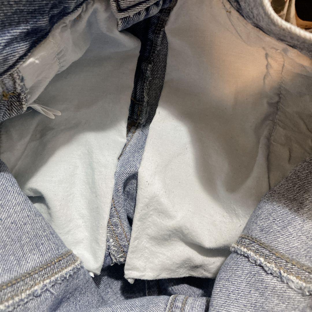 美品【canaljean】El mar シーム デニム パンツ ライトブルー