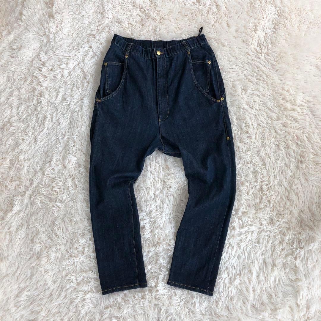 Mercibeaucoupメルシーボークー　サルエルパンツ　デニムパンツ