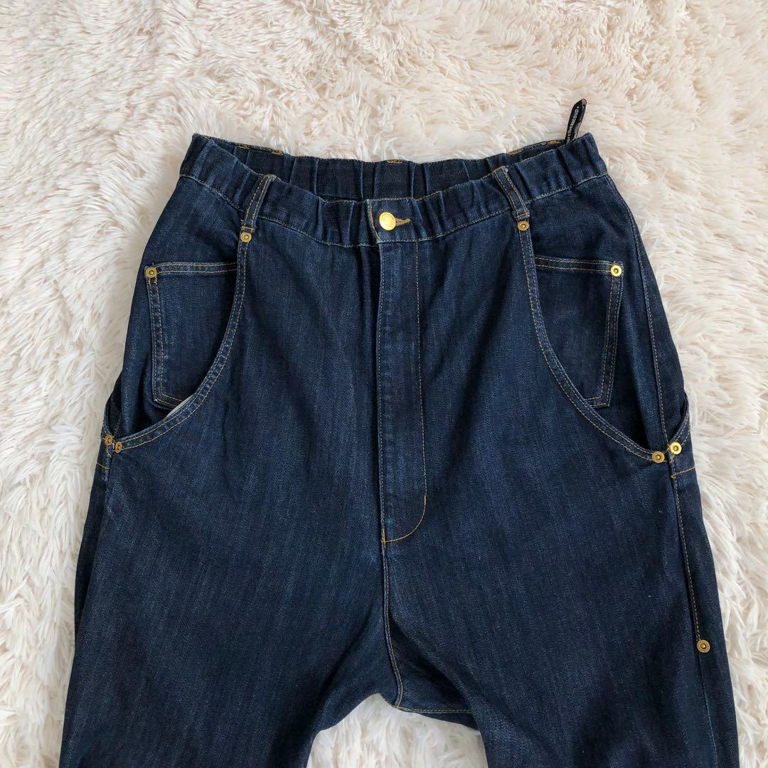 Mercibeaucoupメルシーボークー　サルエルパンツ　デニムパンツ