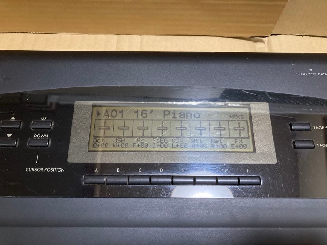 KORG 01/W FD シンセサイザー キーボード コルグ 0802