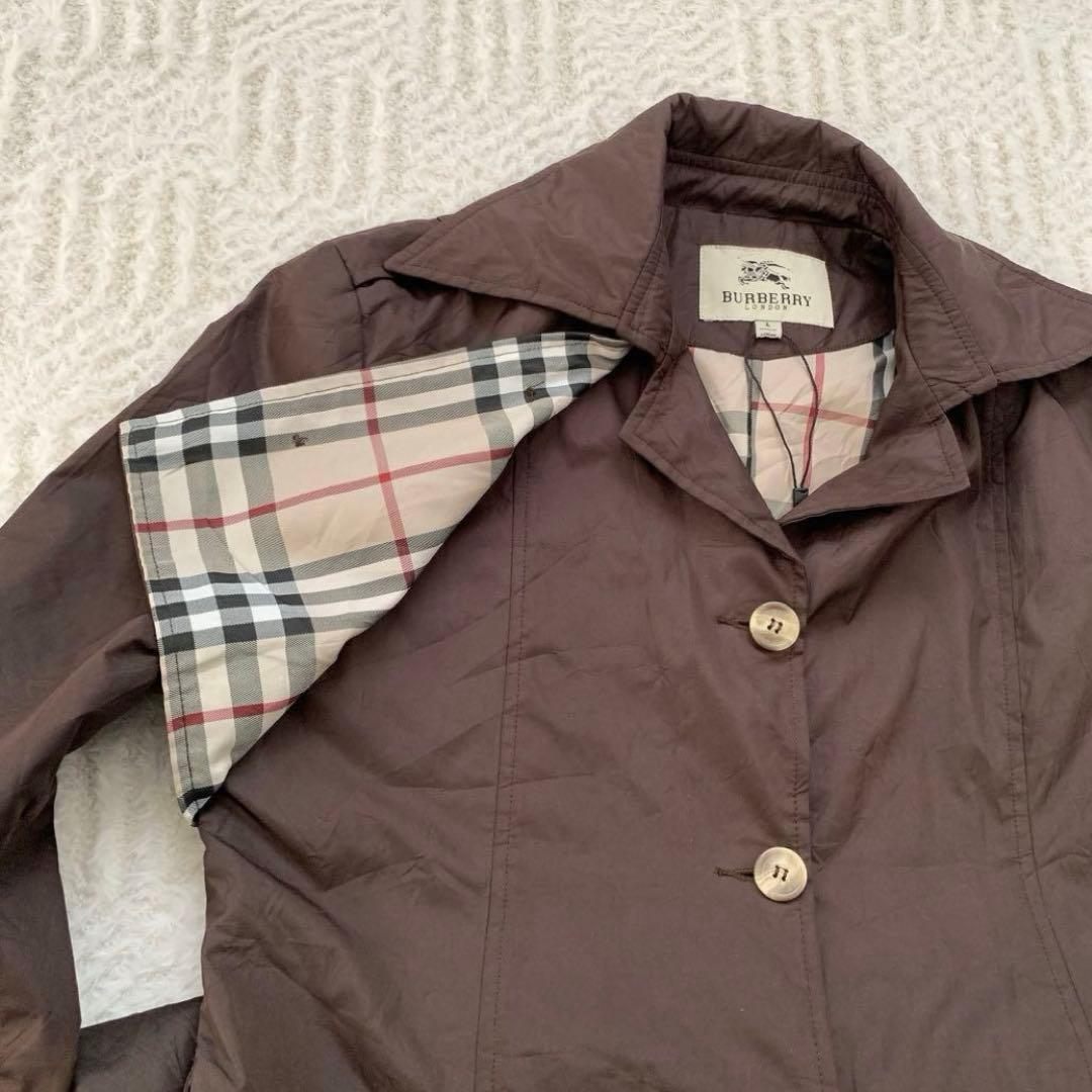 BURBERRY LONDON ノバチェック裏地 トレンチコート L