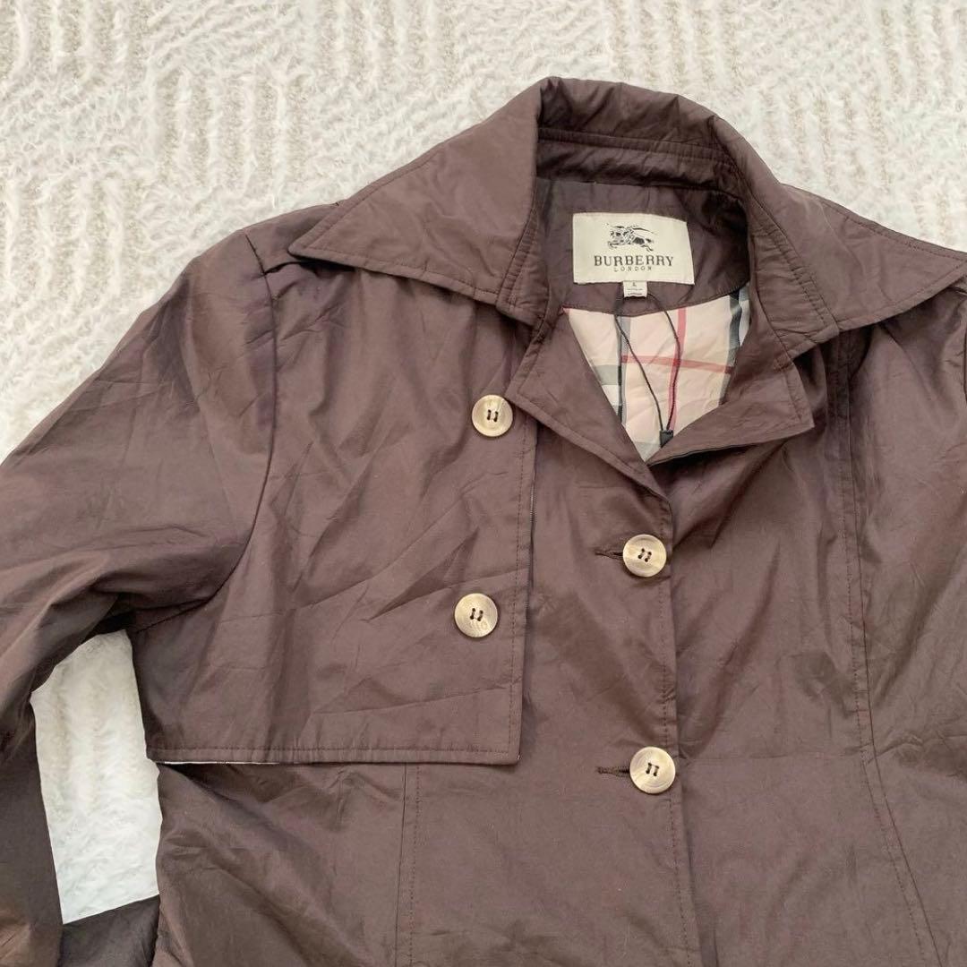 BURBERRY LONDON ノバチェック裏地 トレンチコート L