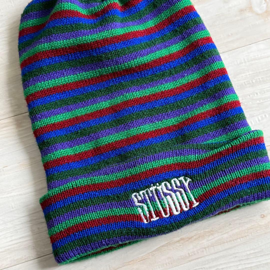 A*s様 80s old stussy ロングビーニー ヴィンテージ ニット帽