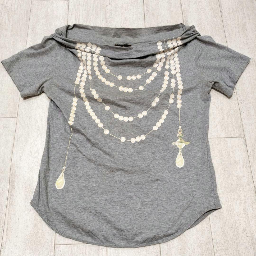 Vivienne Westwood　カットソー　Tシャツ　オーブ　ネックレス