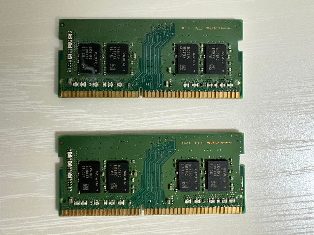 ノートPC用メモリ　DDR4-3200 8GB×2 SAMSUNG