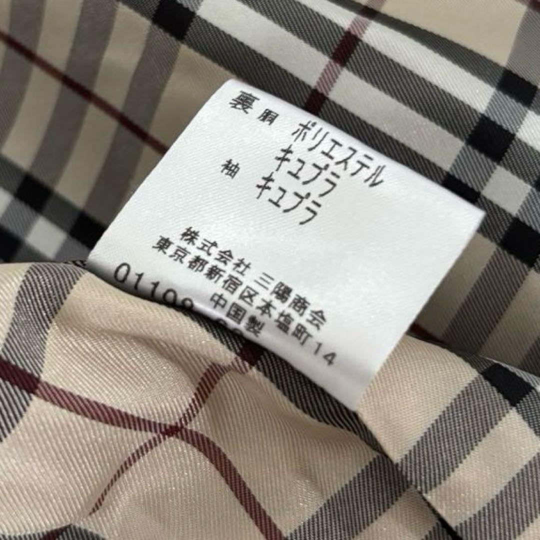 【美品✨】バーバリー　モッズコート　ライナー　キルティング　ノバチェック　ファー