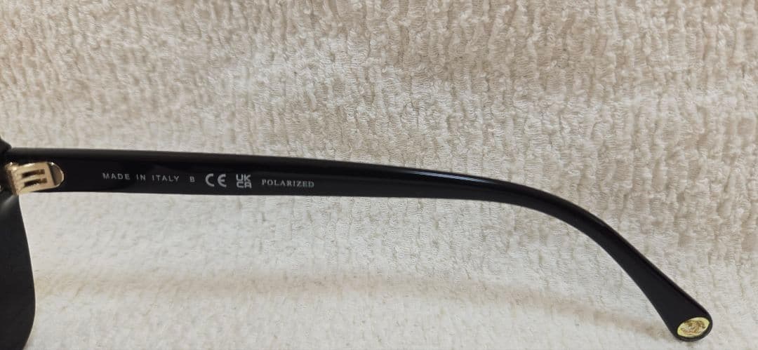 現行品！美品 CHANEL ロゴ 偏光サングラス ブラック グラデーション