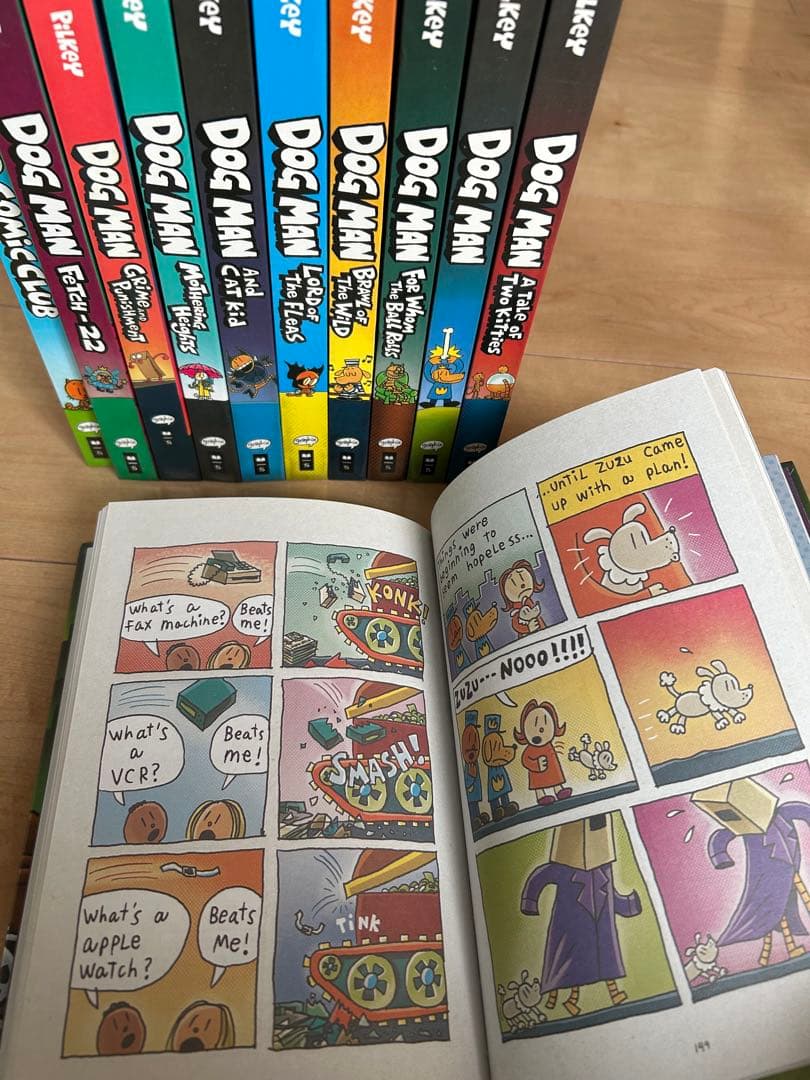 Dog Man10巻 & Cat Kid Comic Club 全11巻セット