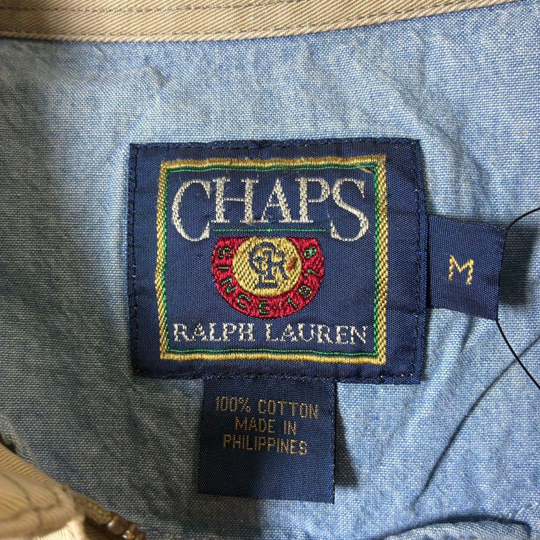 90s CHAPS RALPH LAUREN スウィングトップ　ベージュ