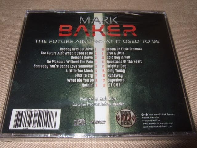 MARK BAKER,新品未開封,メロハー,AOR,メロディアスハード