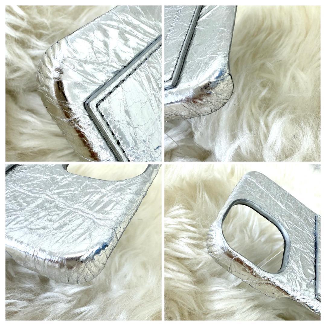 JIL SANDER　ジルサンダー　iPhoneケース　シルバー　スマホカバー