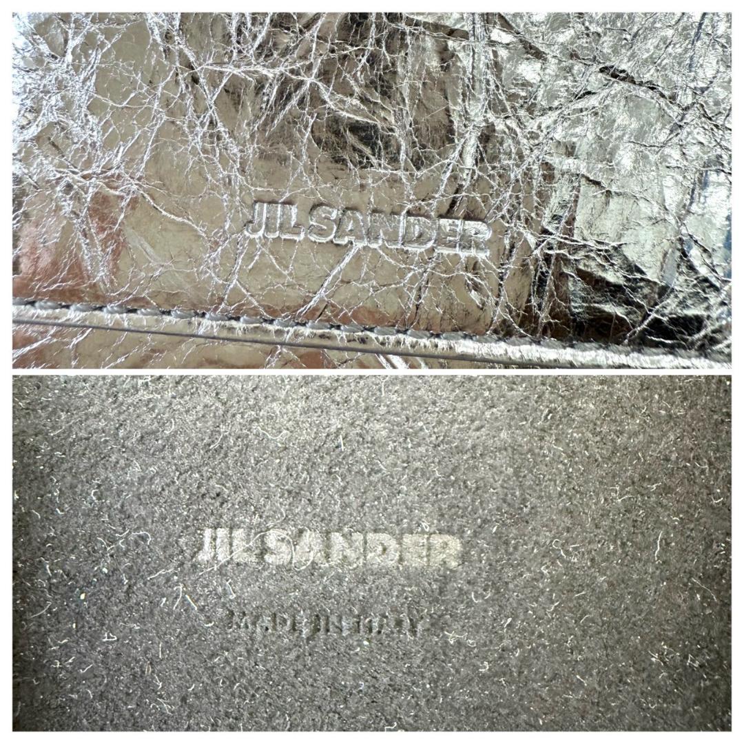 JIL SANDER　ジルサンダー　iPhoneケース　シルバー　スマホカバー