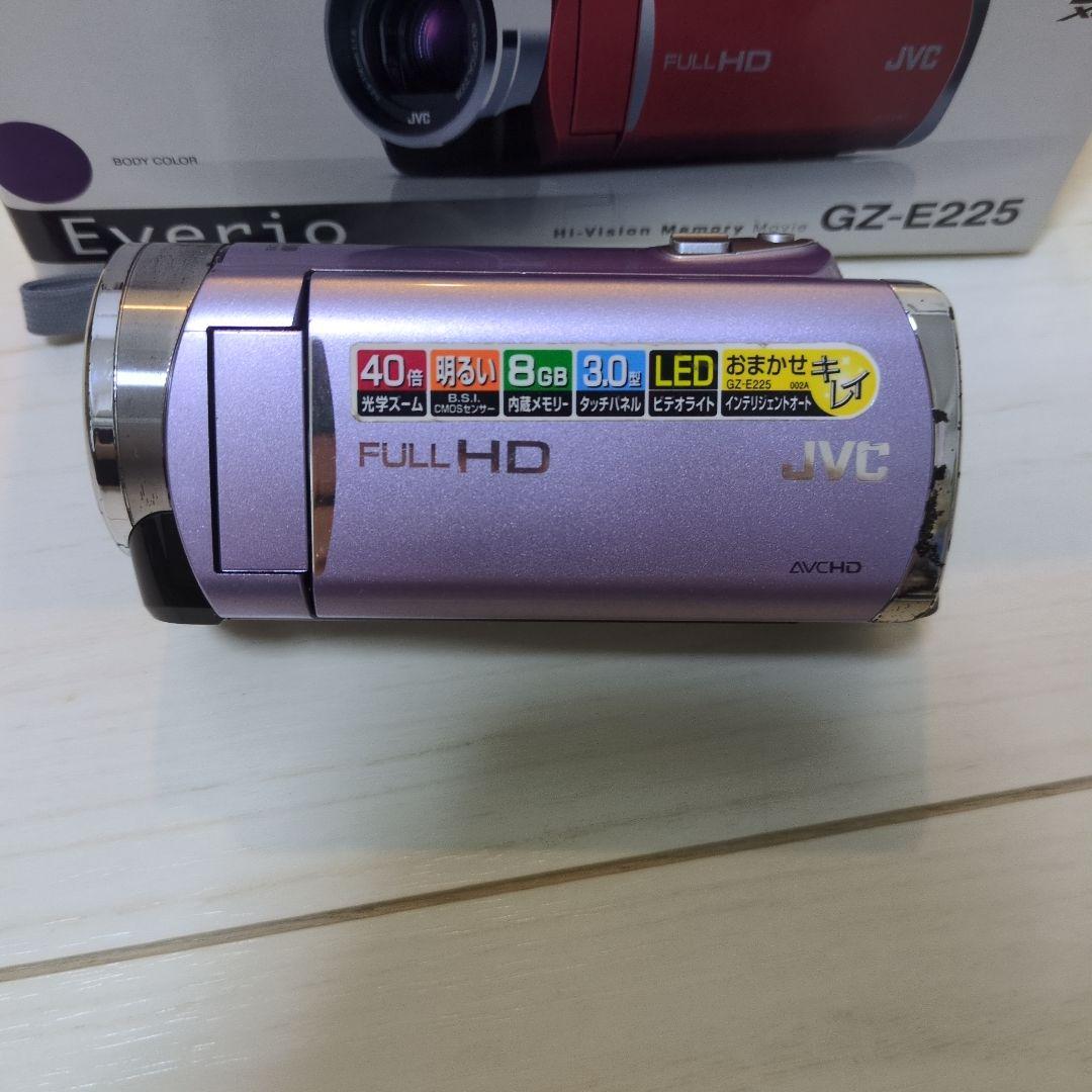 JVC Victor Everio GZ-E225-V パープル
