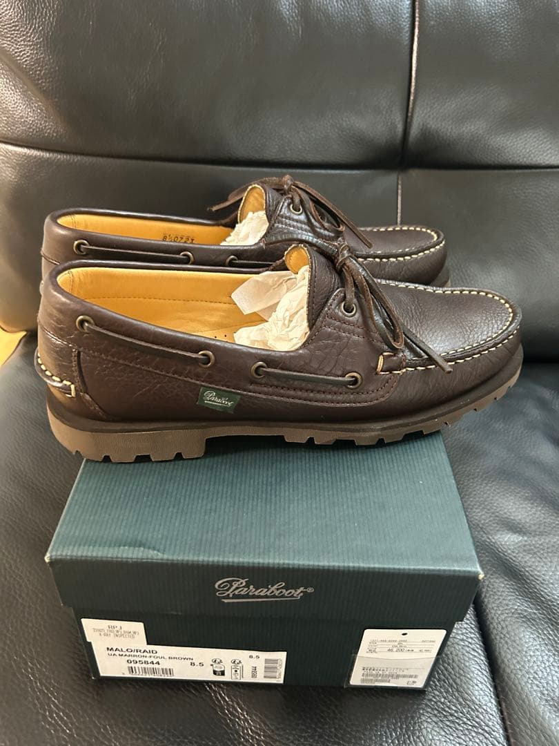 Paraboot MALO ユナイテッドアローズ別注ブラウン