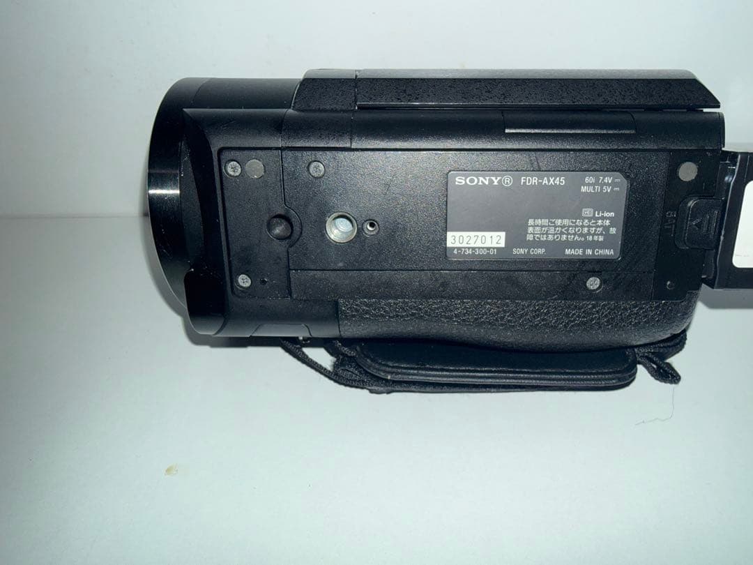T*e様 SONY 4K ビデオカメラ FDR-AX45 動作品