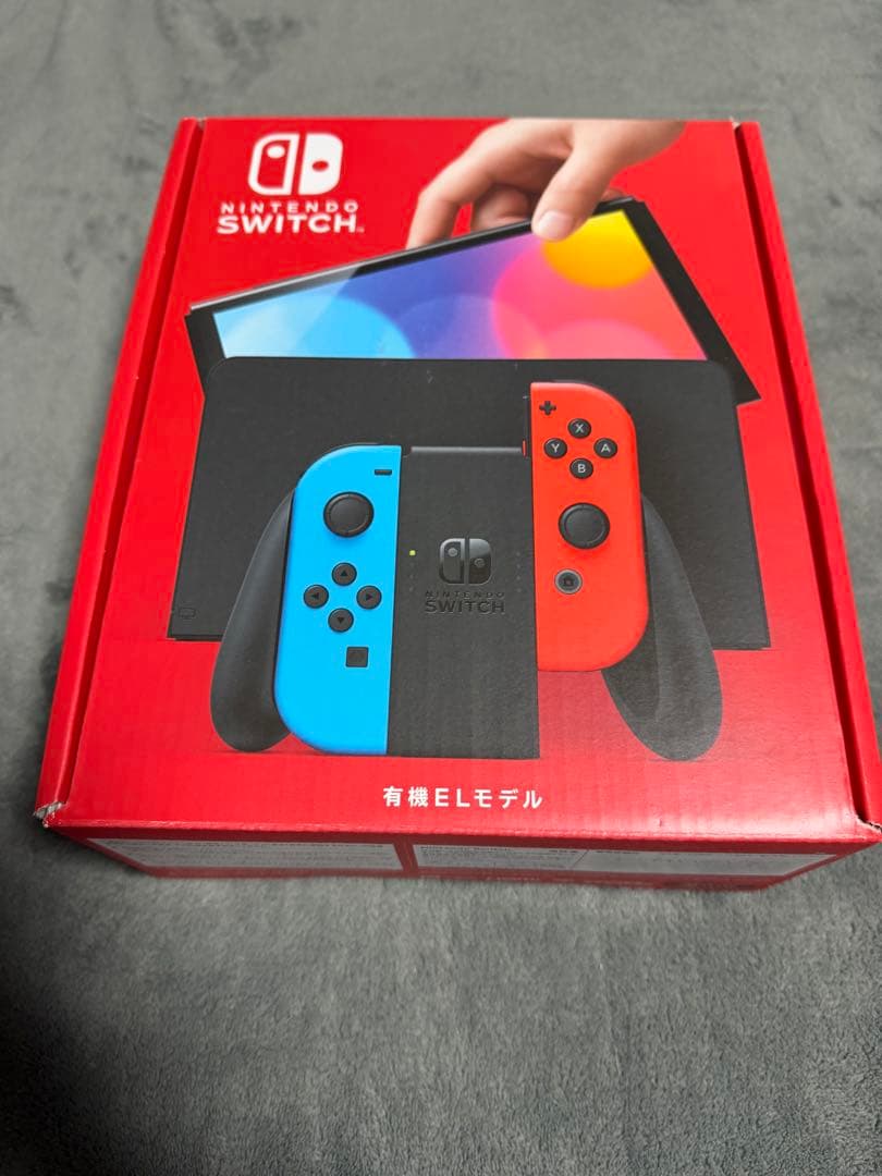【美品】Nintendo Switch 有機EL 本体、ポーチ、SDカードセット
