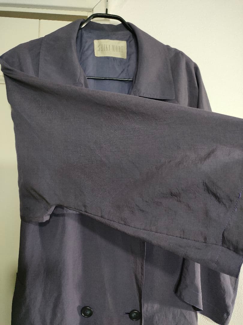 おにぎり✦SHIKIMODEシキモード式部㈱トリアセテート77%トレンチ