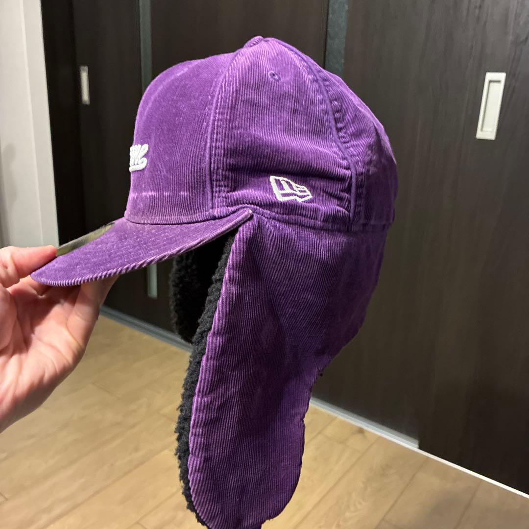 Supreme 59FIFTY パープルキャップ　シュプリーム