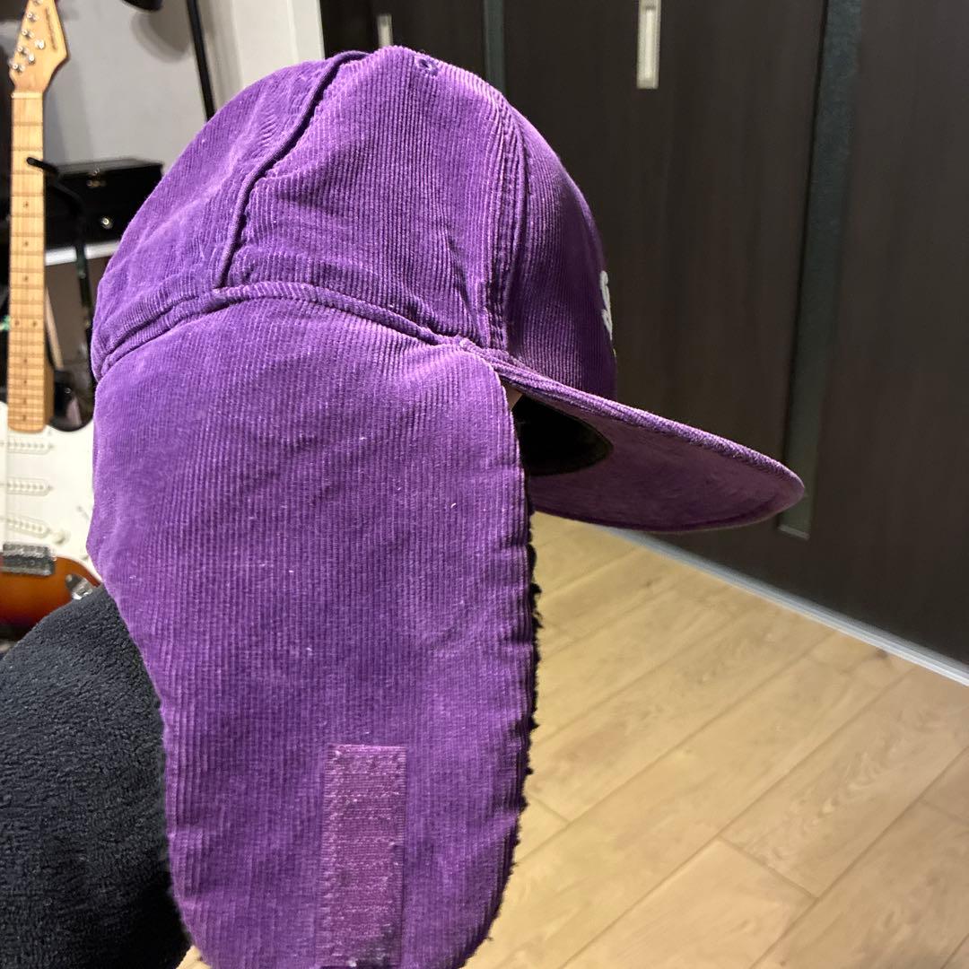 Supreme 59FIFTY パープルキャップ　シュプリーム