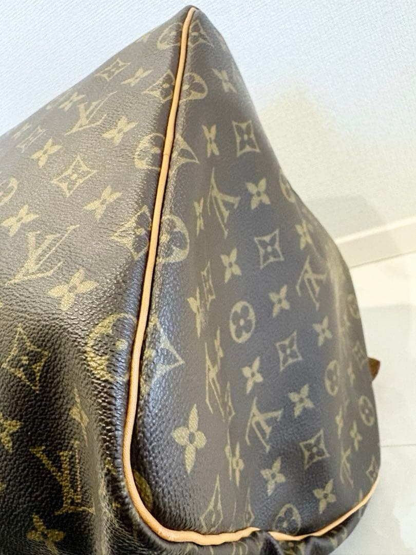 美品 Louis Vuitton ルイヴィトン モノグラム キーポル55 バッグ