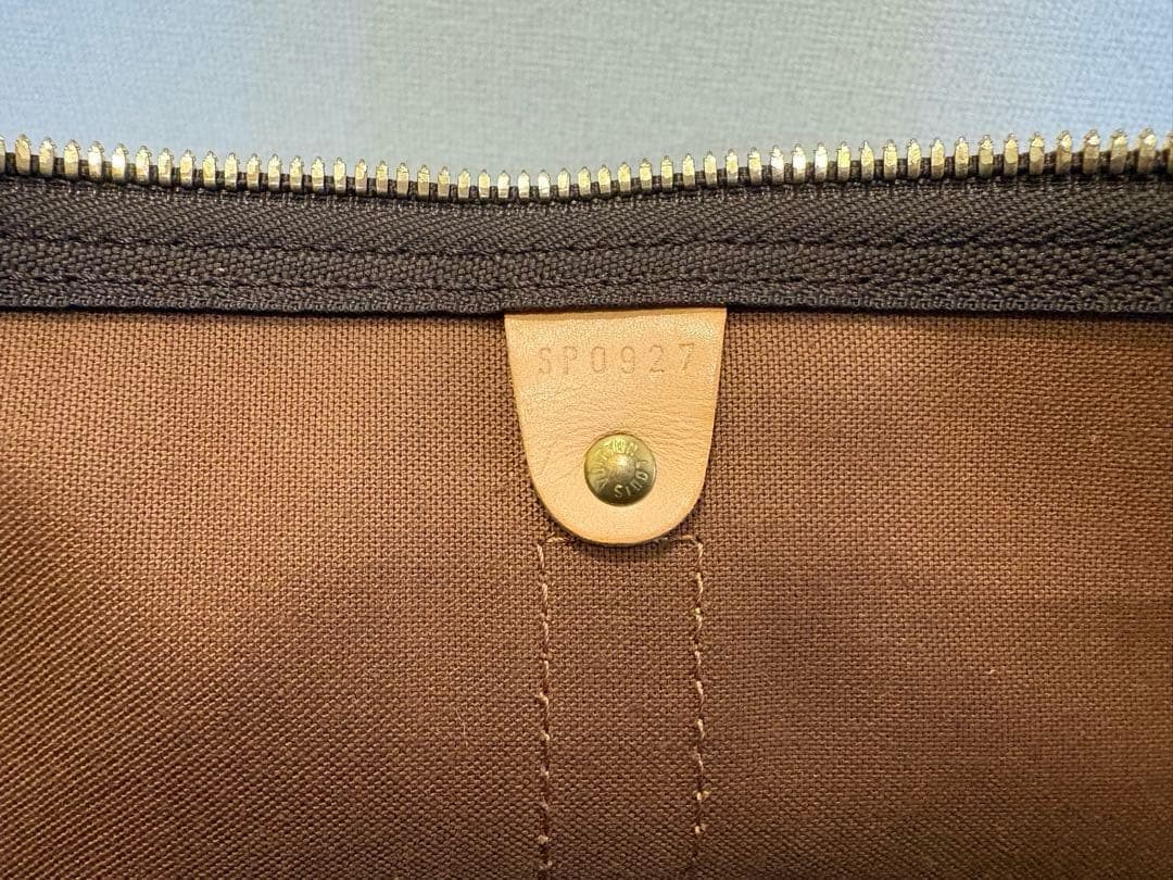 美品 Louis Vuitton ルイヴィトン モノグラム キーポル55 バッグ