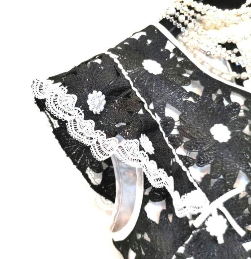 ✨エイト様客注42✨定価¥22000❣春夏〜まるでリカちゃん❣セレブ豪華総レース