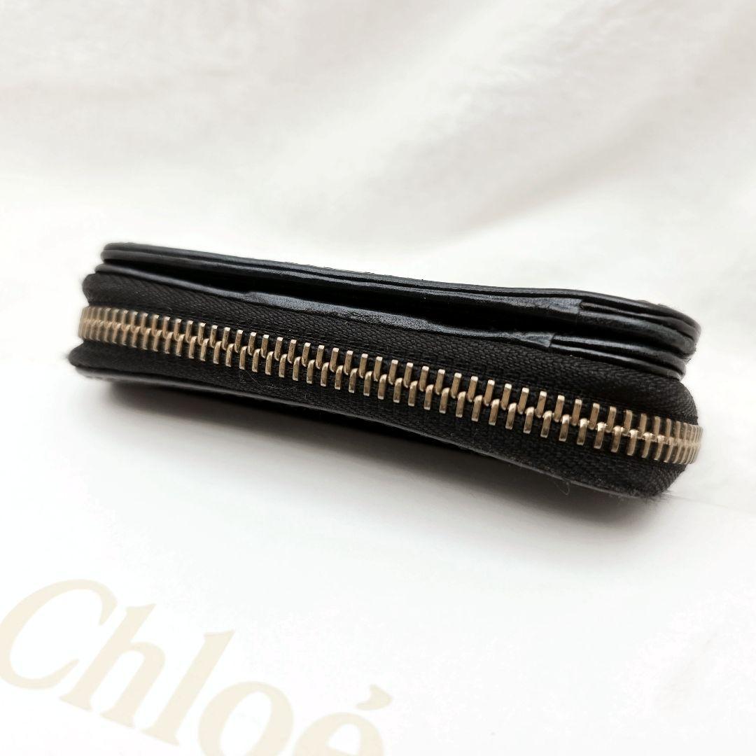 美品 Chloé クロエ　Lily リリィ　二つ折り財布　リボン