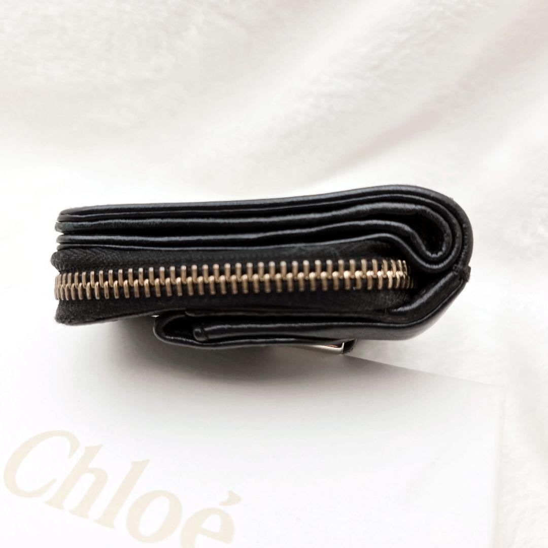 美品 Chloé クロエ　Lily リリィ　二つ折り財布　リボン